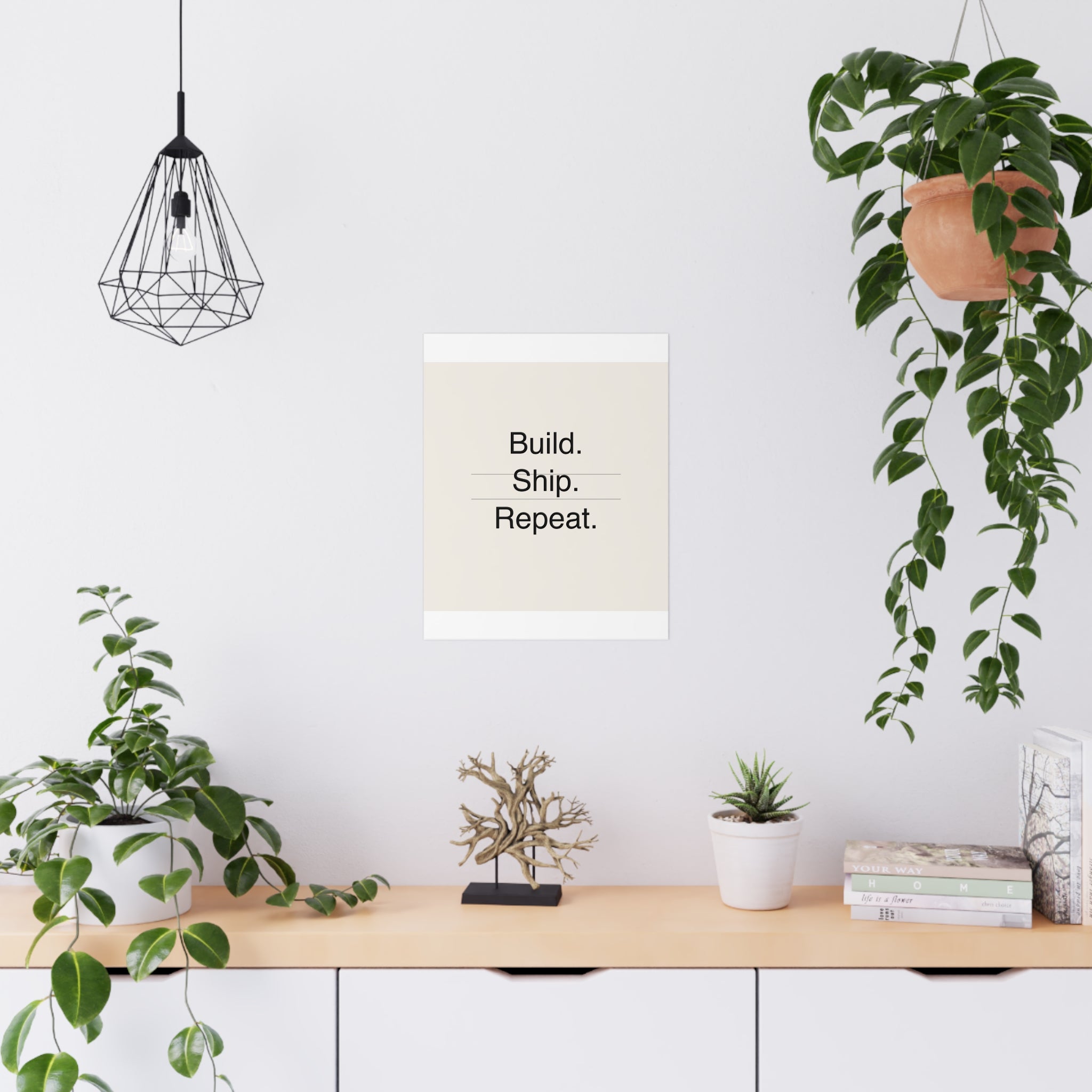 BUILD SHIP - Matte Poster