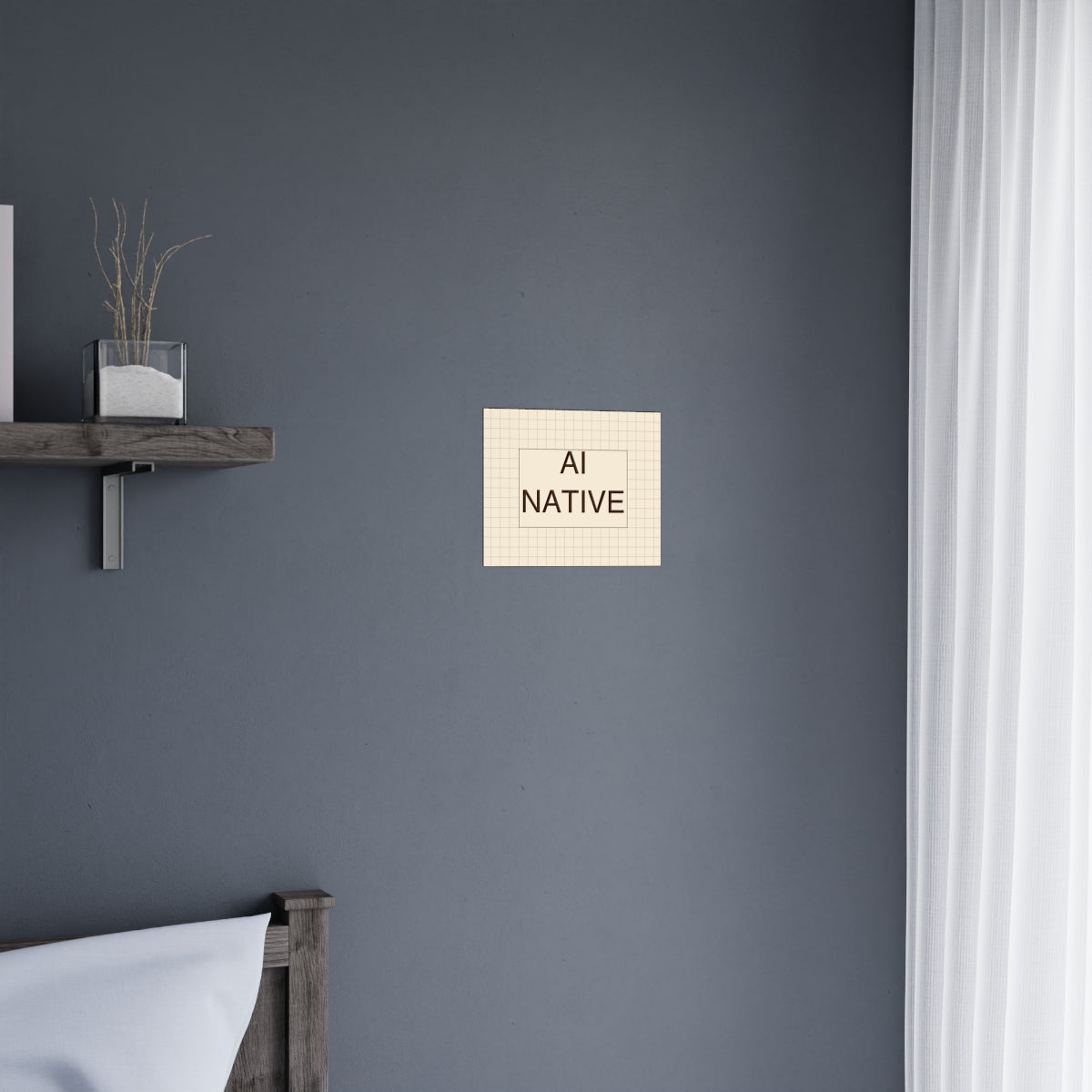 AI NATIVE - Matte Poster