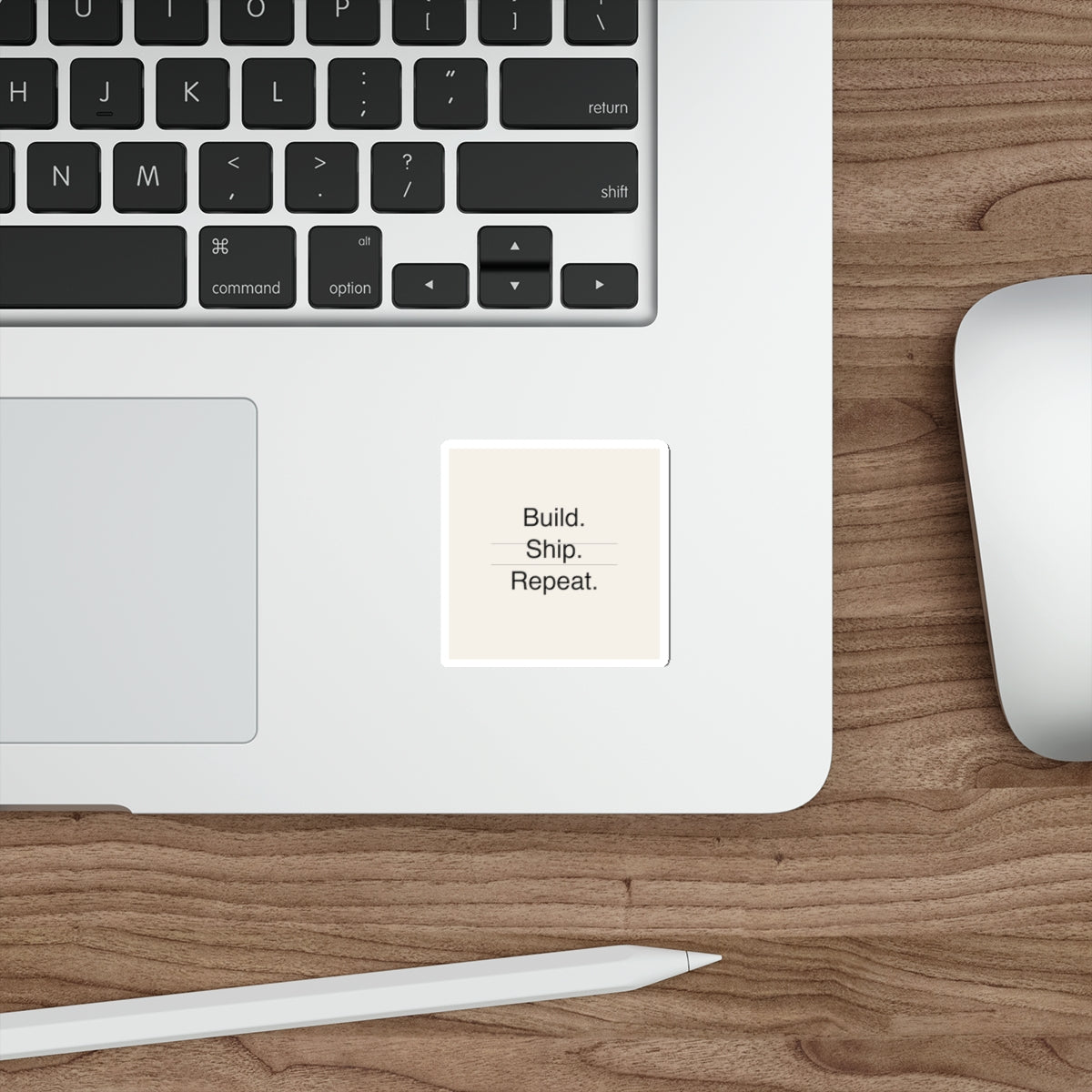 BUILD SHIP - Die-Cut Sticker