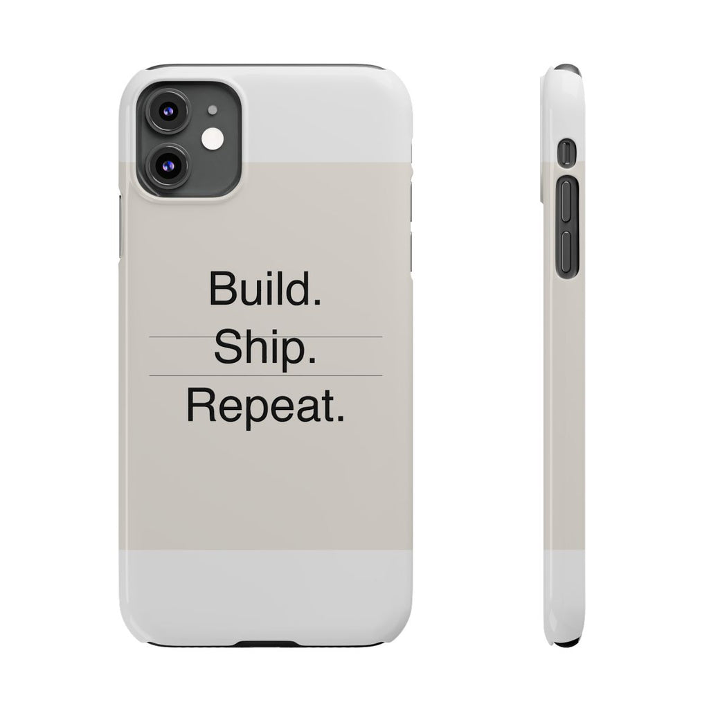 BUILD SHIP - Slim Phone Case