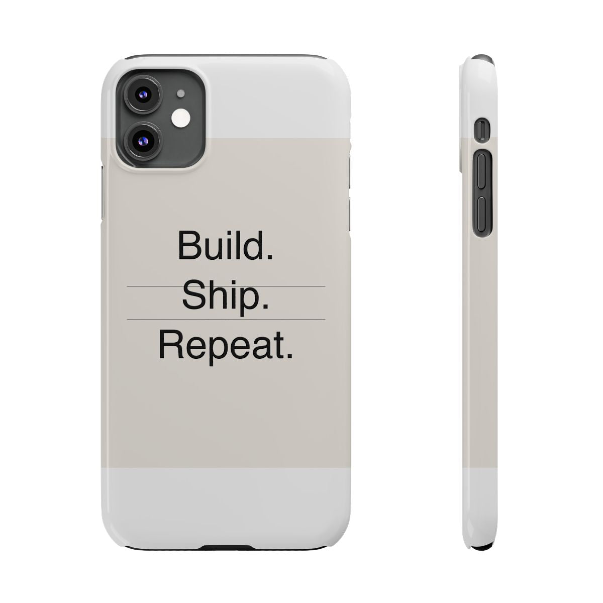 BUILD SHIP - Slim Phone Case