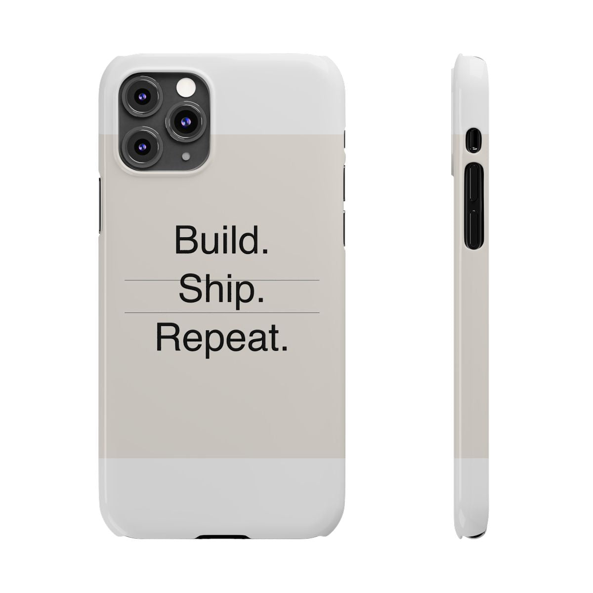 BUILD SHIP - Slim Phone Case