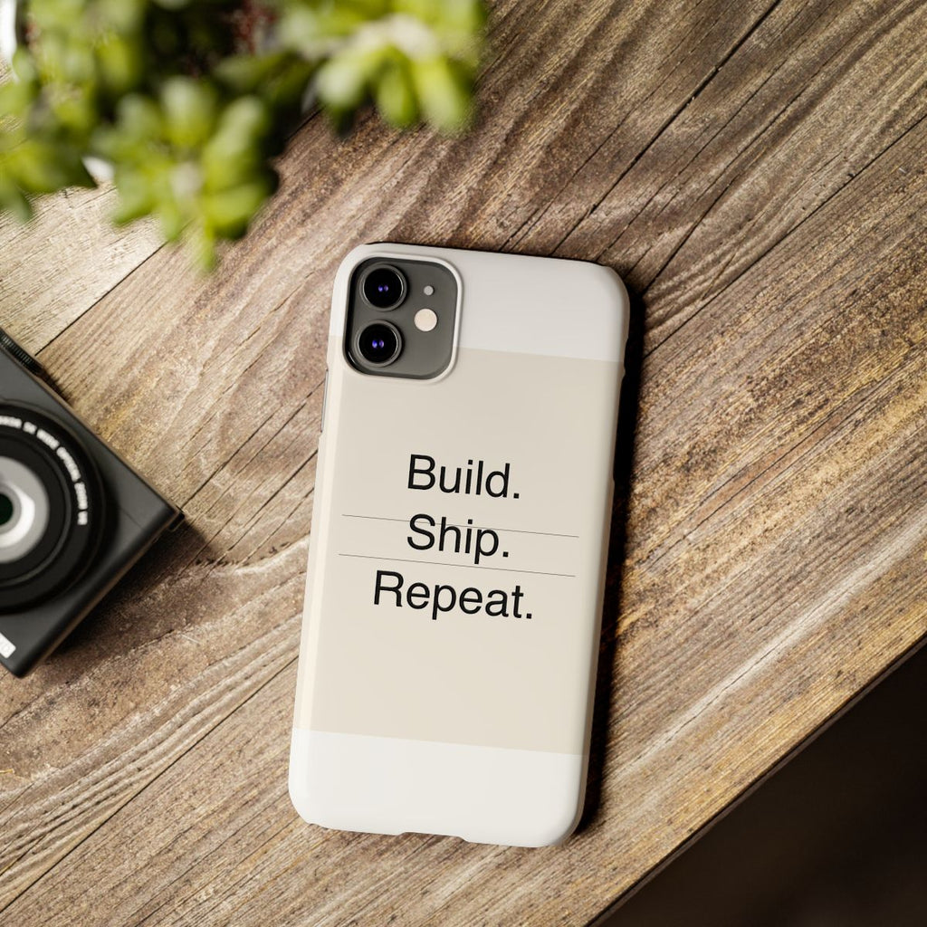 BUILD SHIP - Slim Phone Case