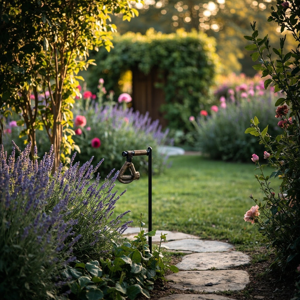 Cast Iron Garden Hose Holder Decorative