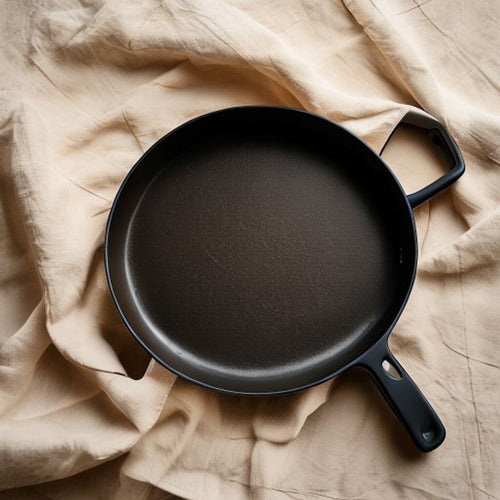 Cast Iron Skillet 12-Inch — Pre-Seasoned, Made to Last — product photo by Hearth & Hide