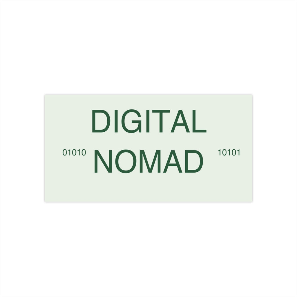 DIGITAL NOMAD - Bumper Sticker