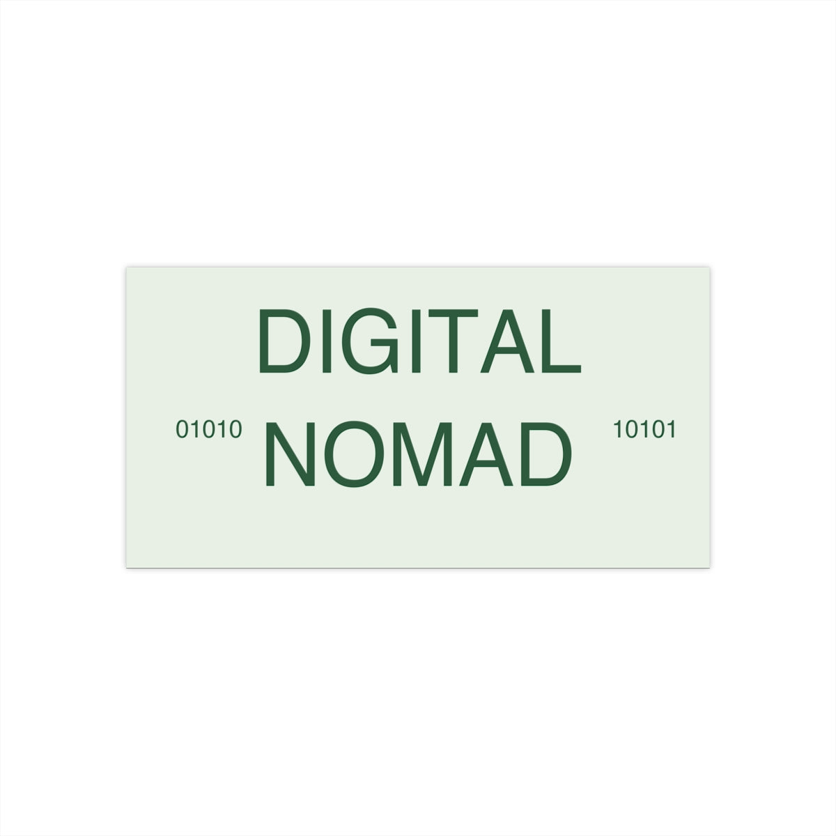 DIGITAL NOMAD - Bumper Sticker