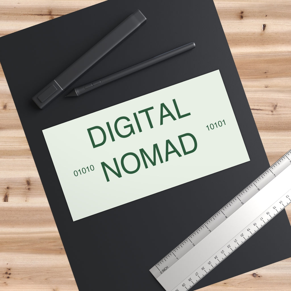DIGITAL NOMAD - Bumper Sticker