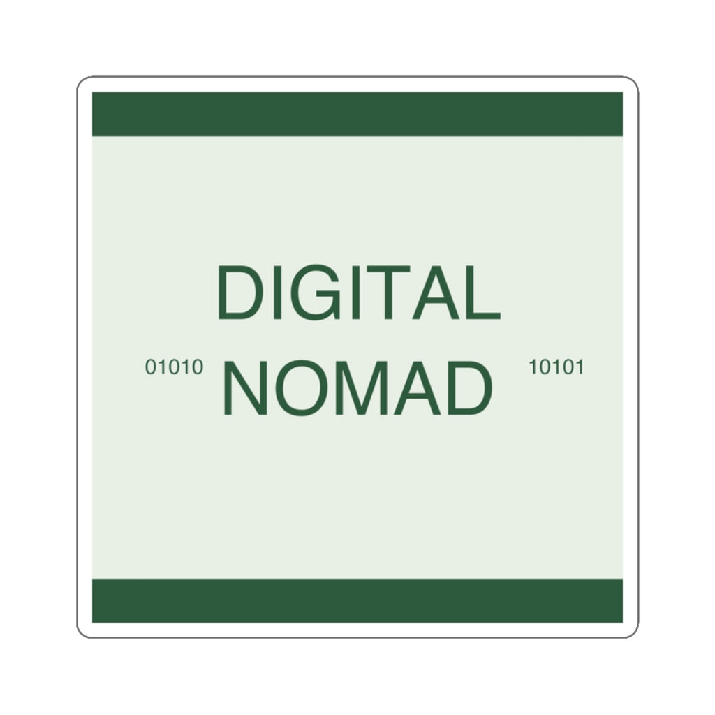 DIGITAL NOMAD - Die-Cut Sticker
