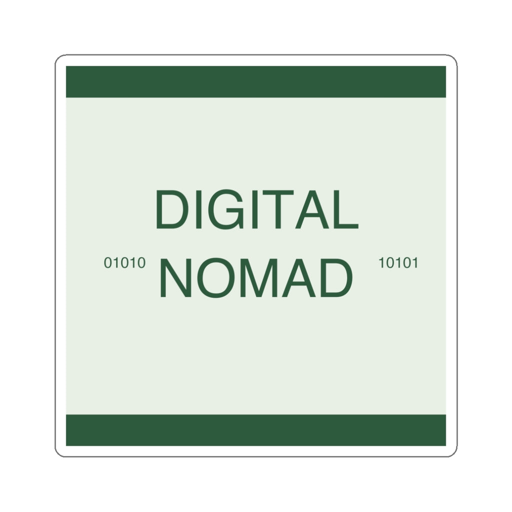 DIGITAL NOMAD - Die-Cut Sticker