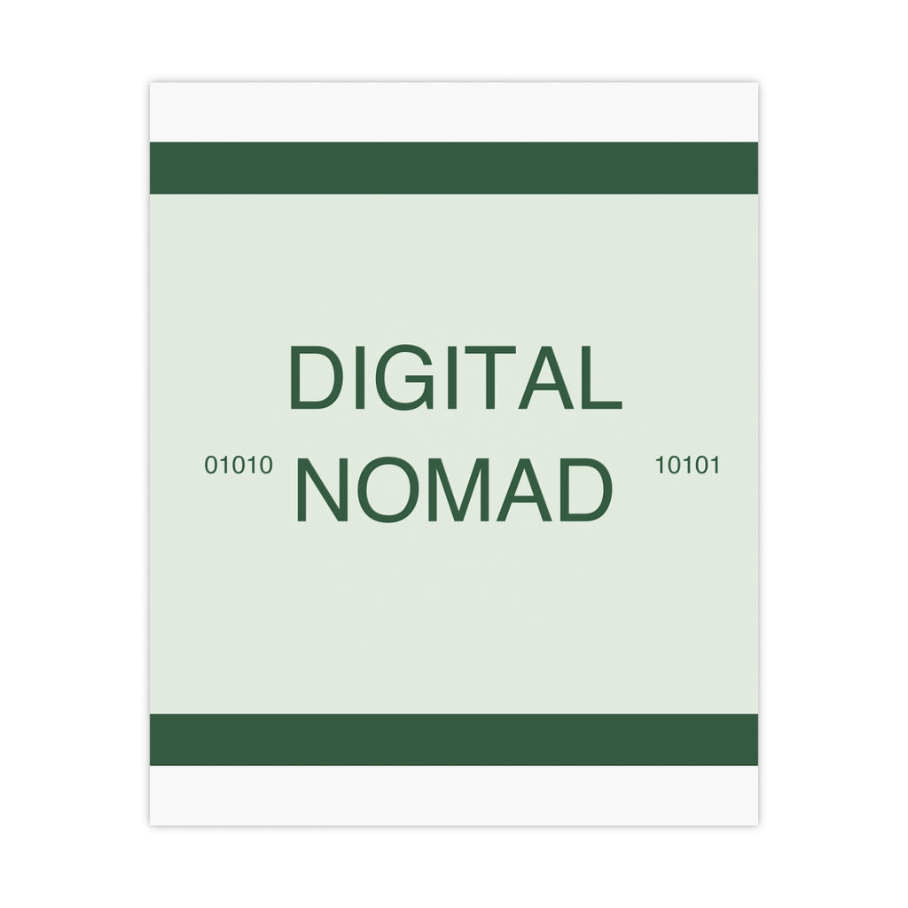 DIGITAL NOMAD - Matte Poster