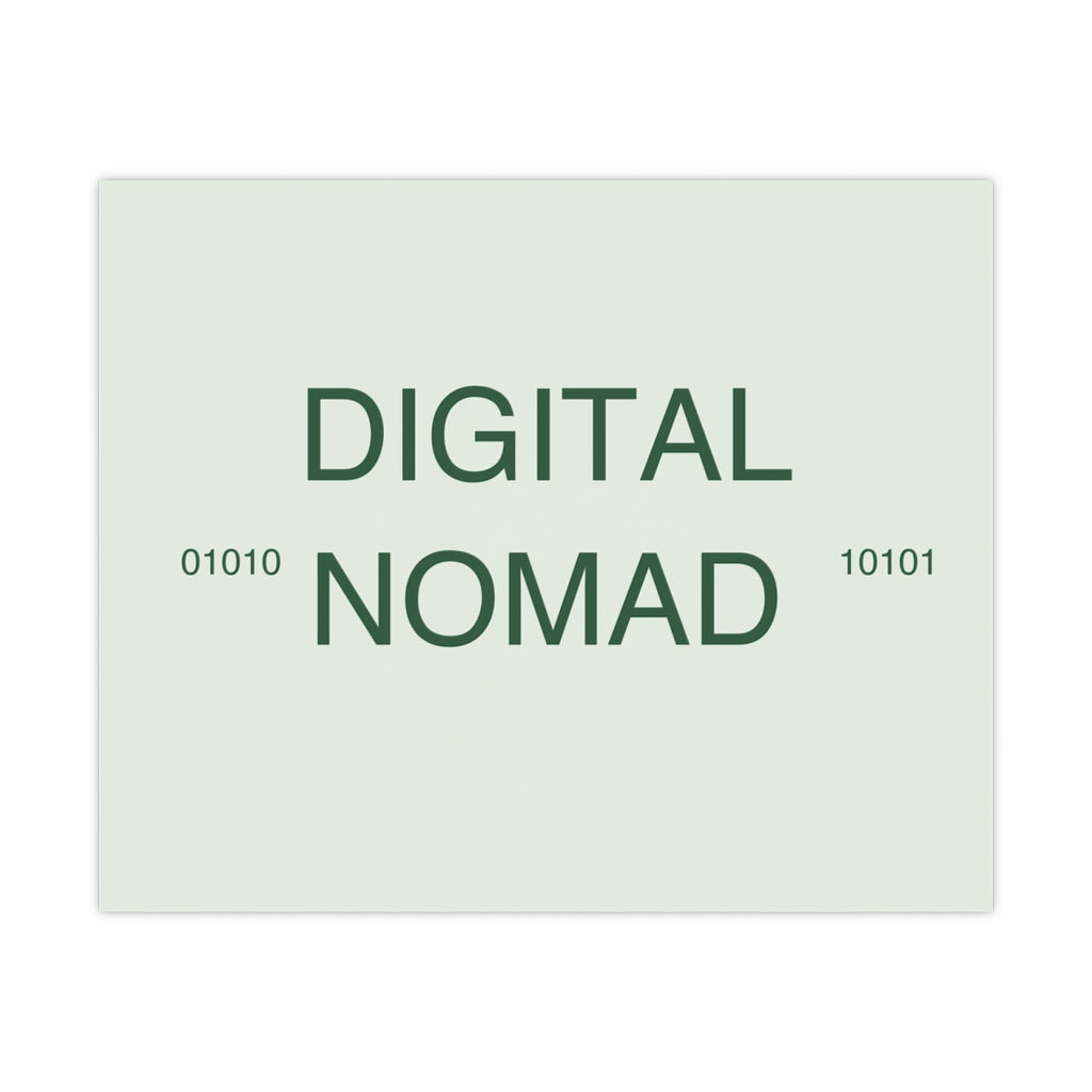 DIGITAL NOMAD - Matte Poster