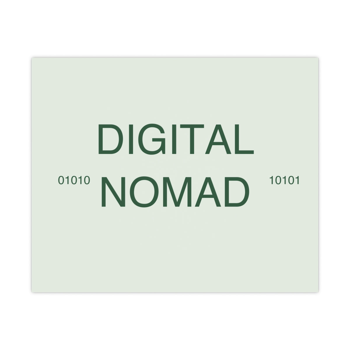 DIGITAL NOMAD - Matte Poster