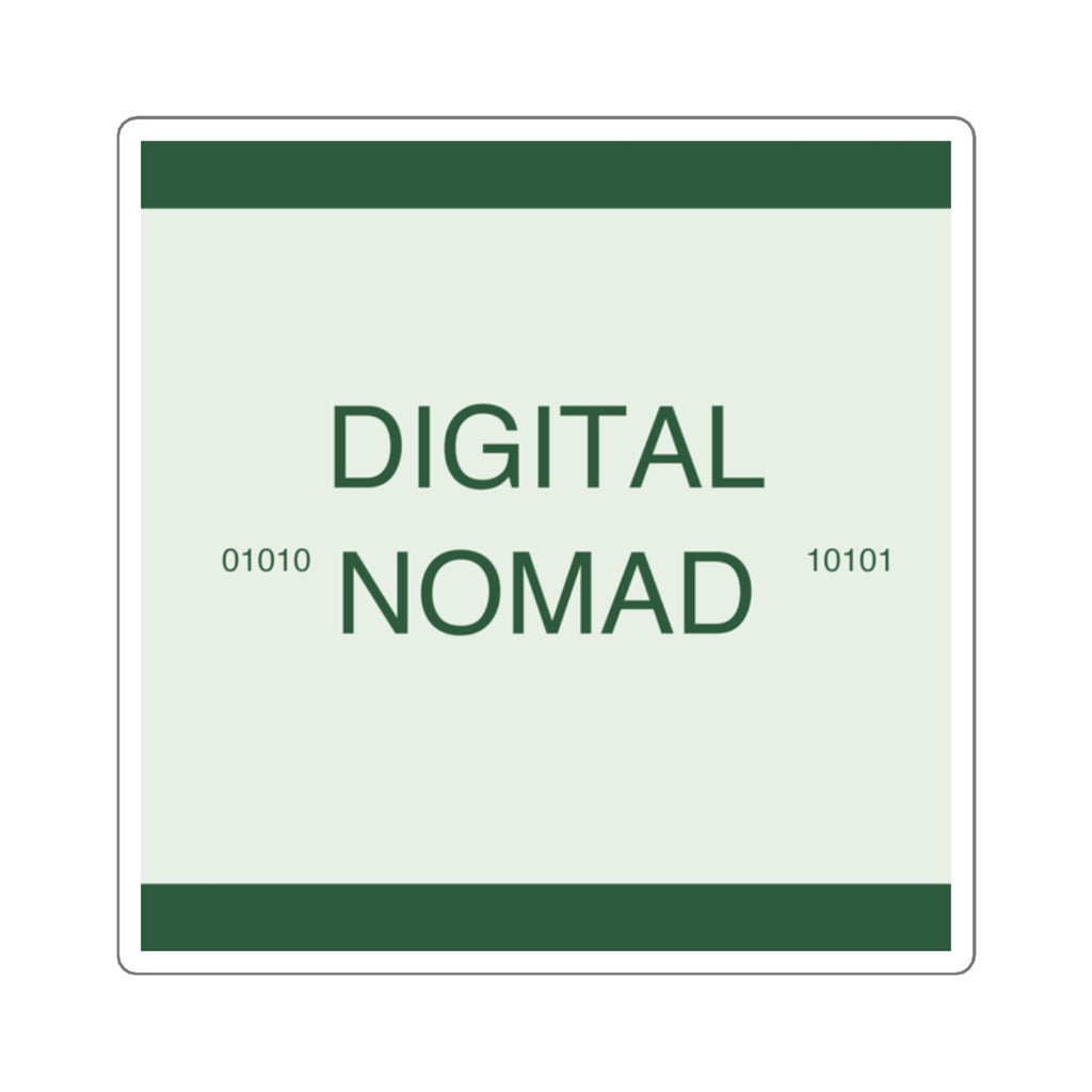 DIGITAL NOMAD - Square Sticker