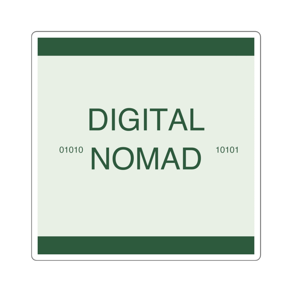DIGITAL NOMAD - Square Sticker