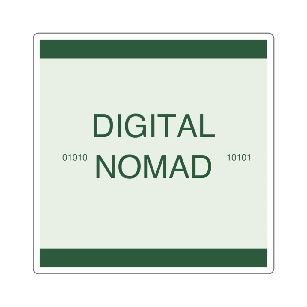 DIGITAL NOMAD - Square Sticker