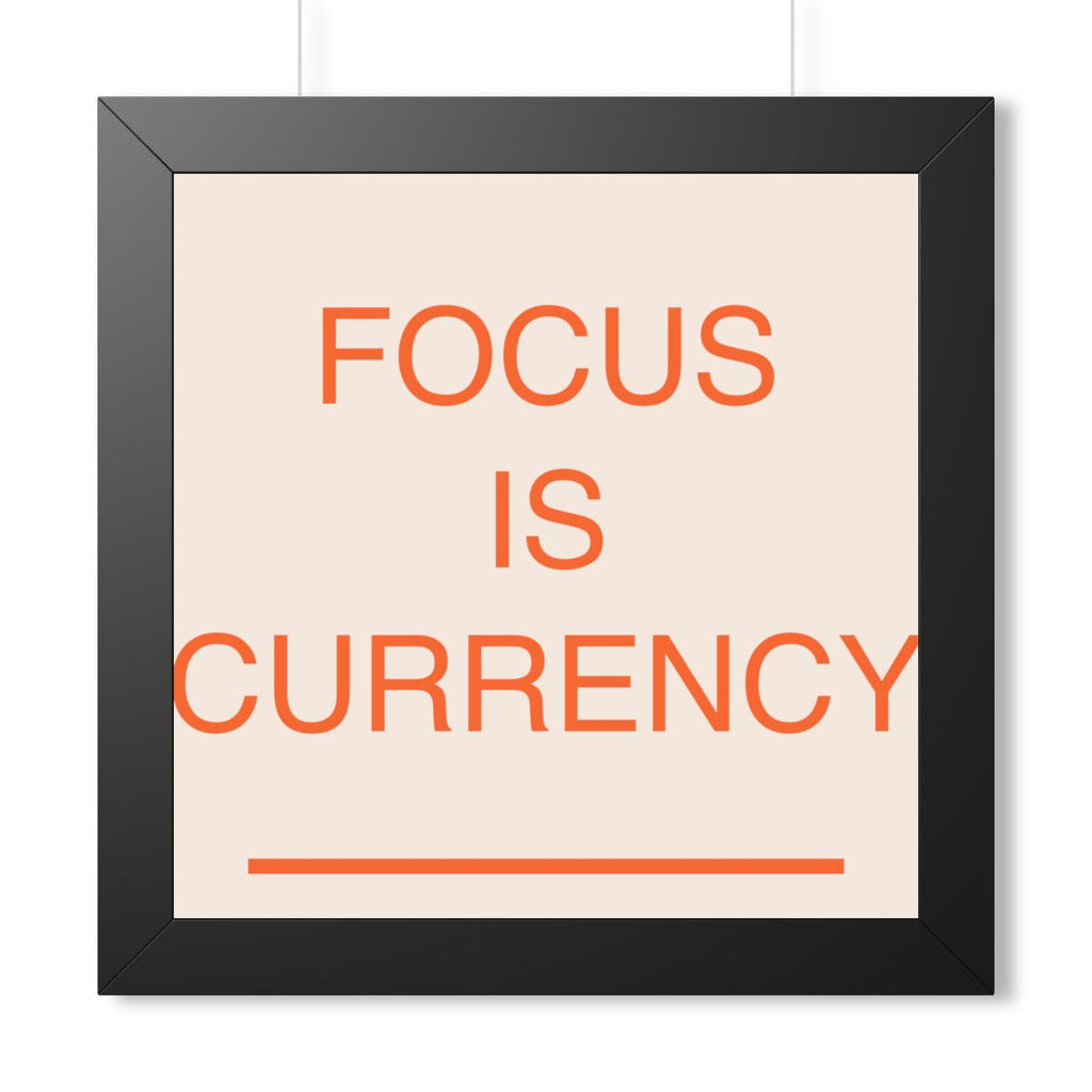 FOCUS FLOW - Framed Vertical Poster