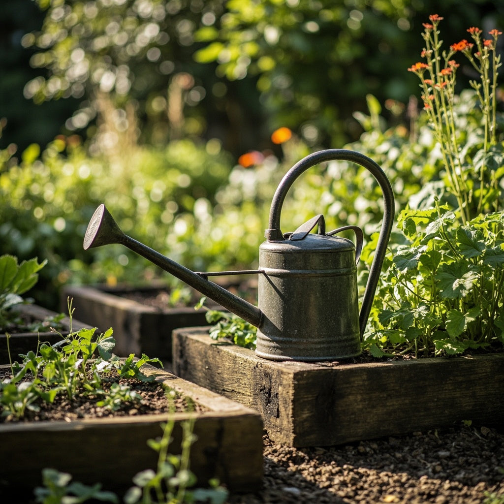 Galvanized Steel Watering Can 2 Gallon
