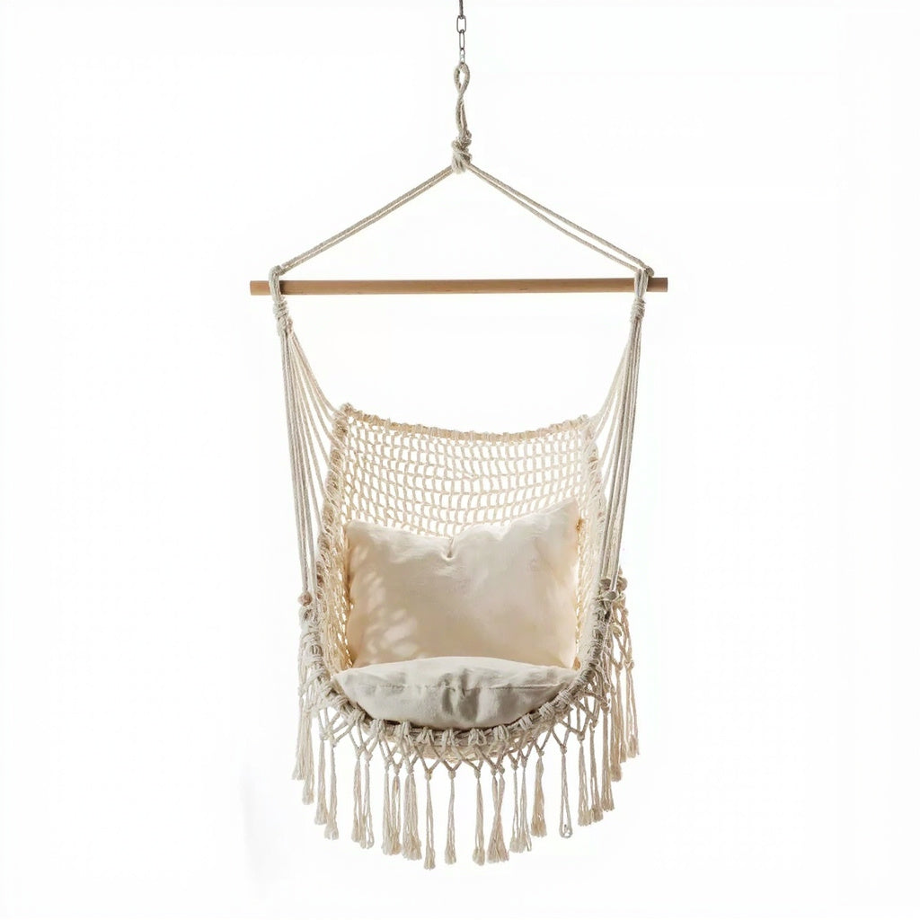 Hammock Swing Chair with Cushion Cotton