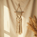 Hand-Knotted Macrame Wall Hanging — Cotton, 24-Inch - Hearth & Hide