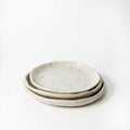 Handmade Ceramic Dinner Plates Set of 4