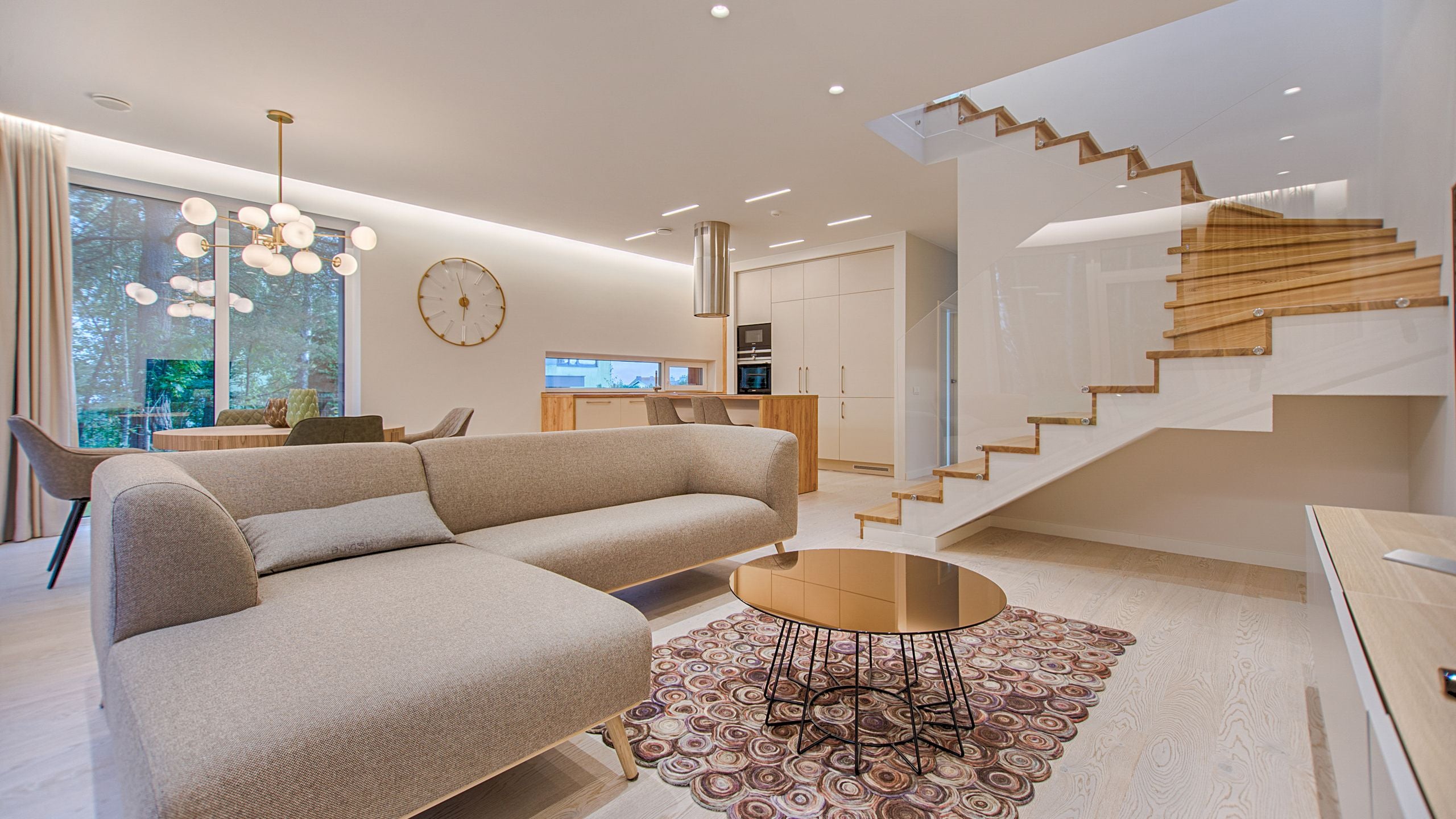 Modern farmhouse living room hero