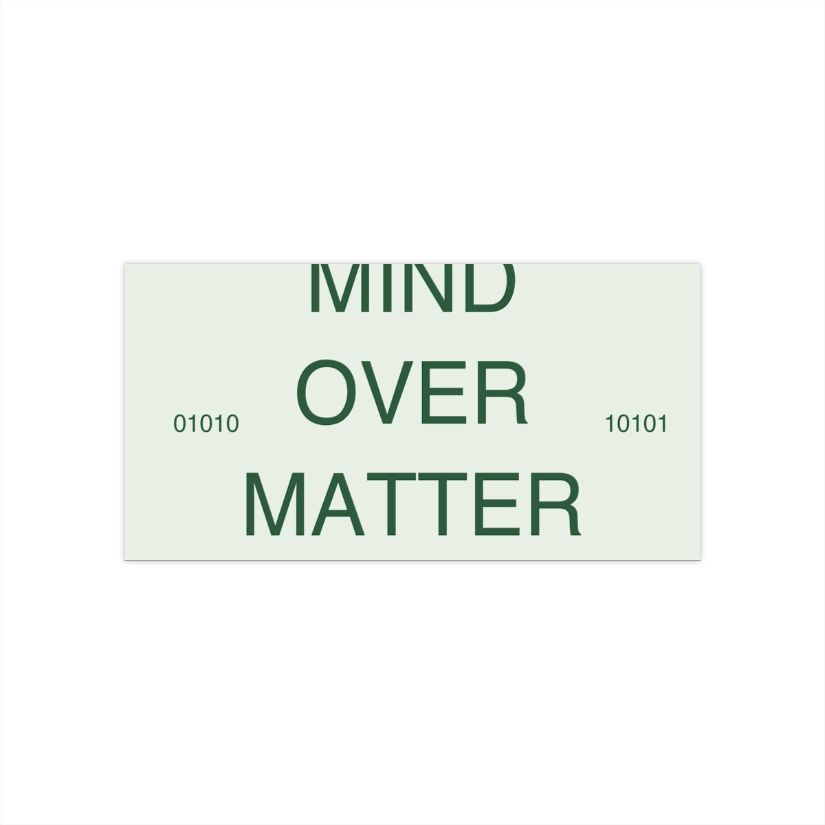 MINDSET - Bumper Sticker