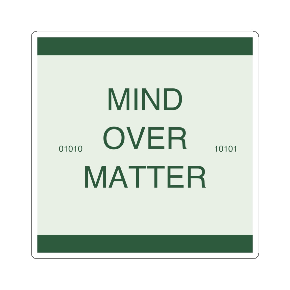 MINDSET - Die-Cut Sticker