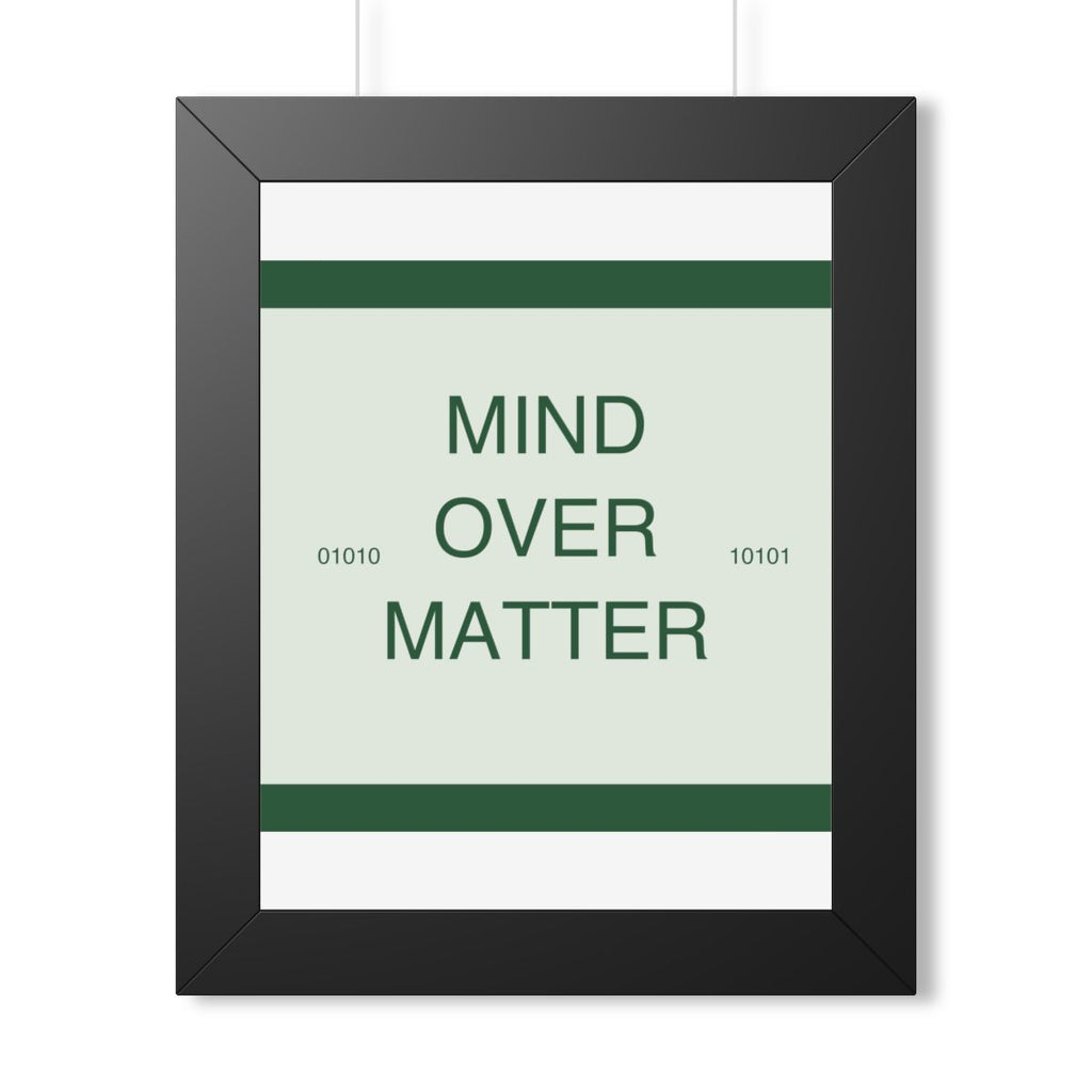 MINDSET - Framed Vertical Poster
