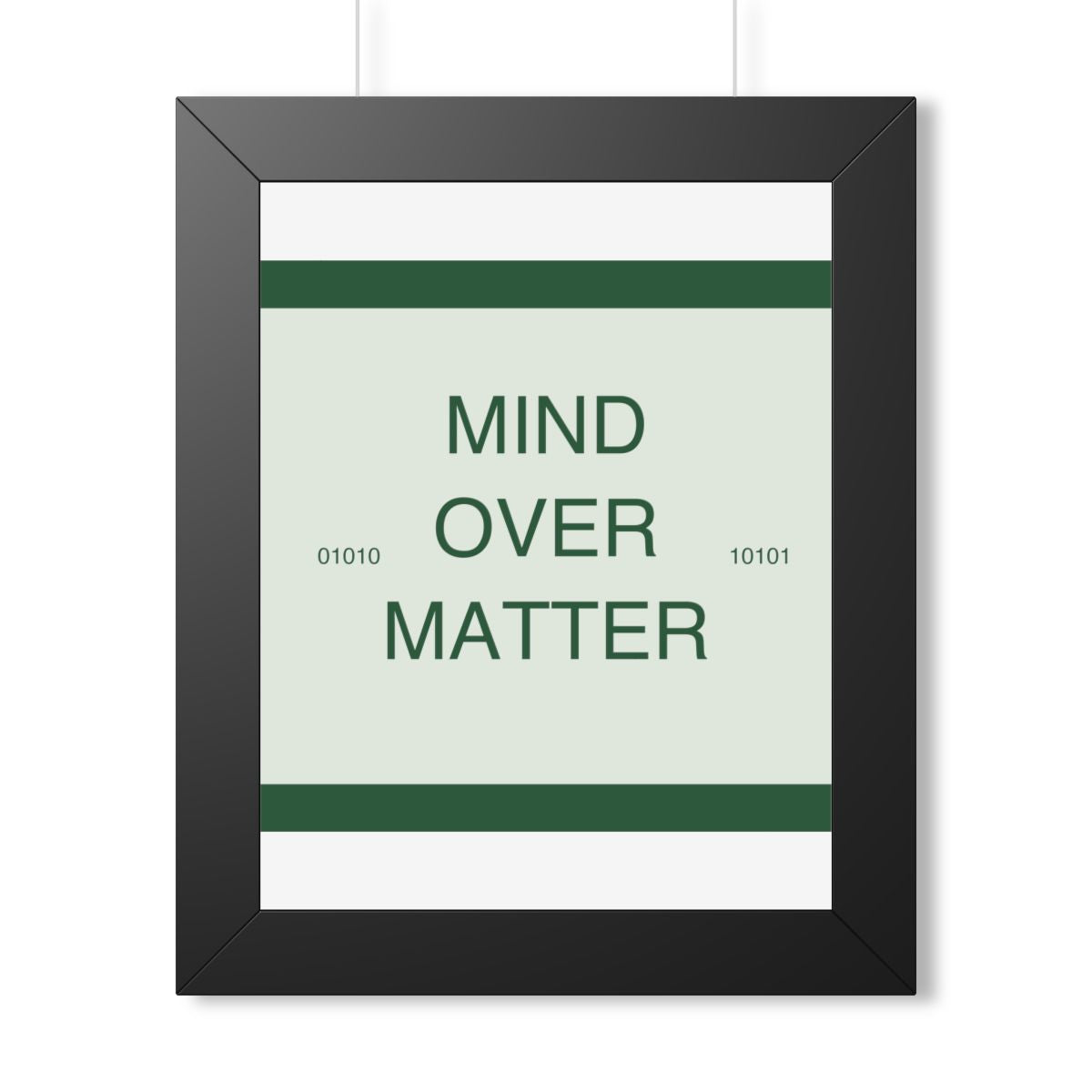 MINDSET - Framed Vertical Poster