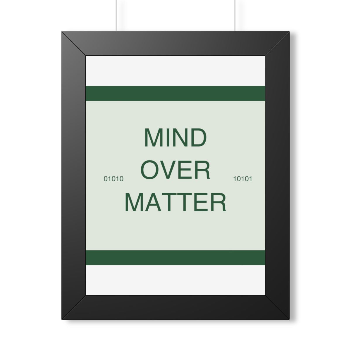 MINDSET - Framed Vertical Poster