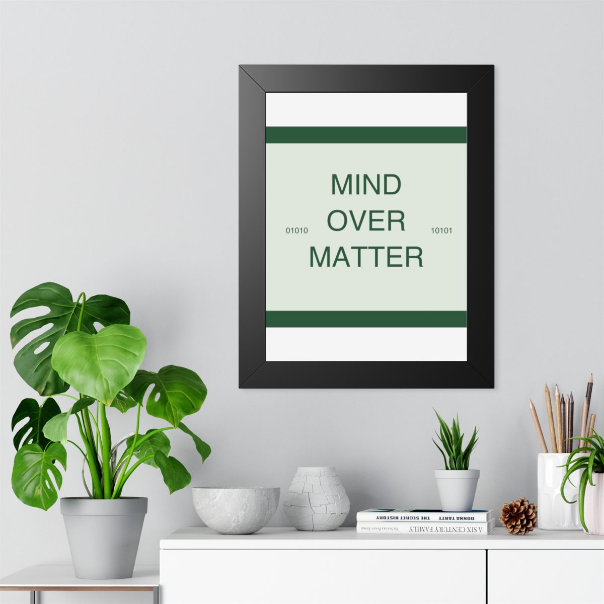 MINDSET - Framed Vertical Poster