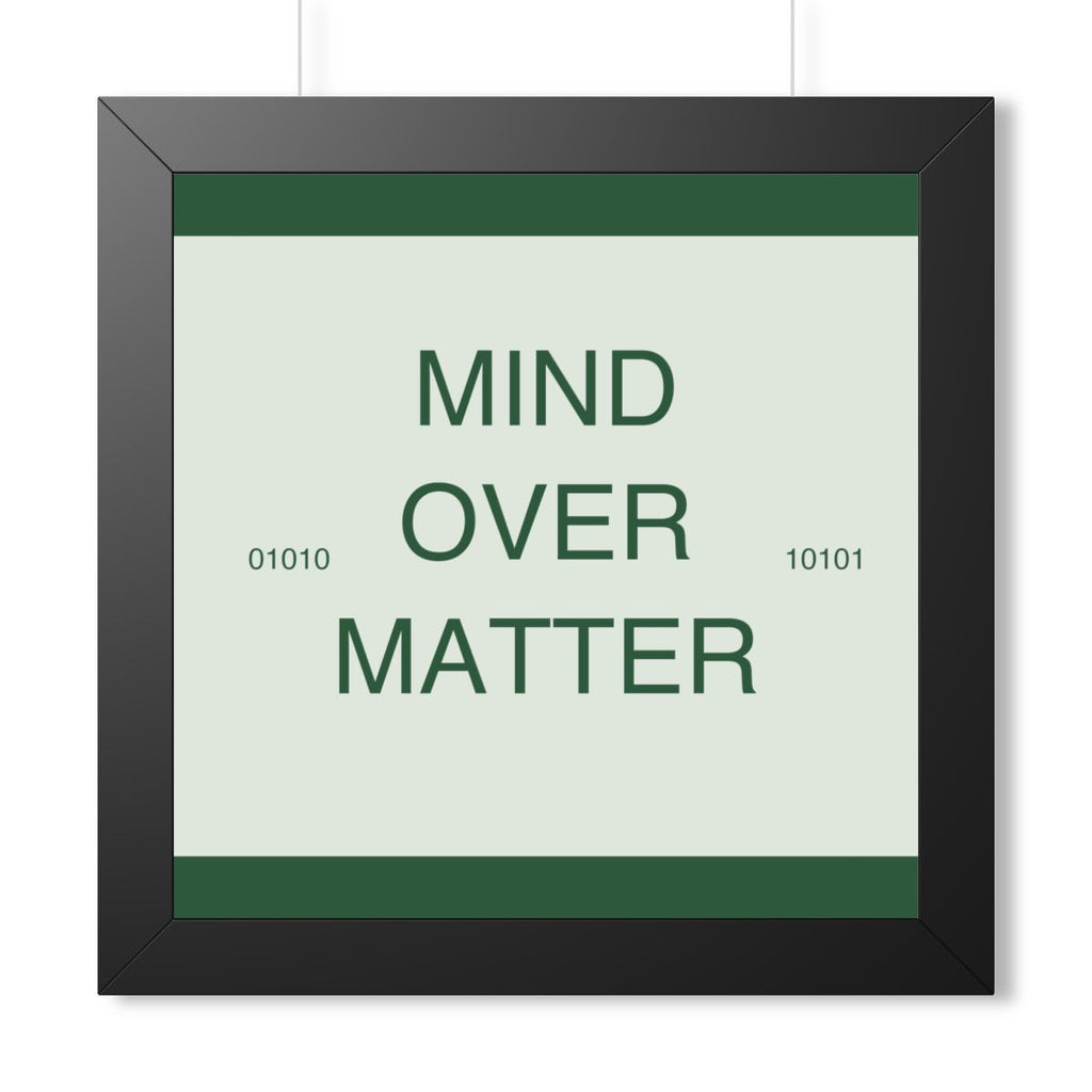 MINDSET - Framed Vertical Poster