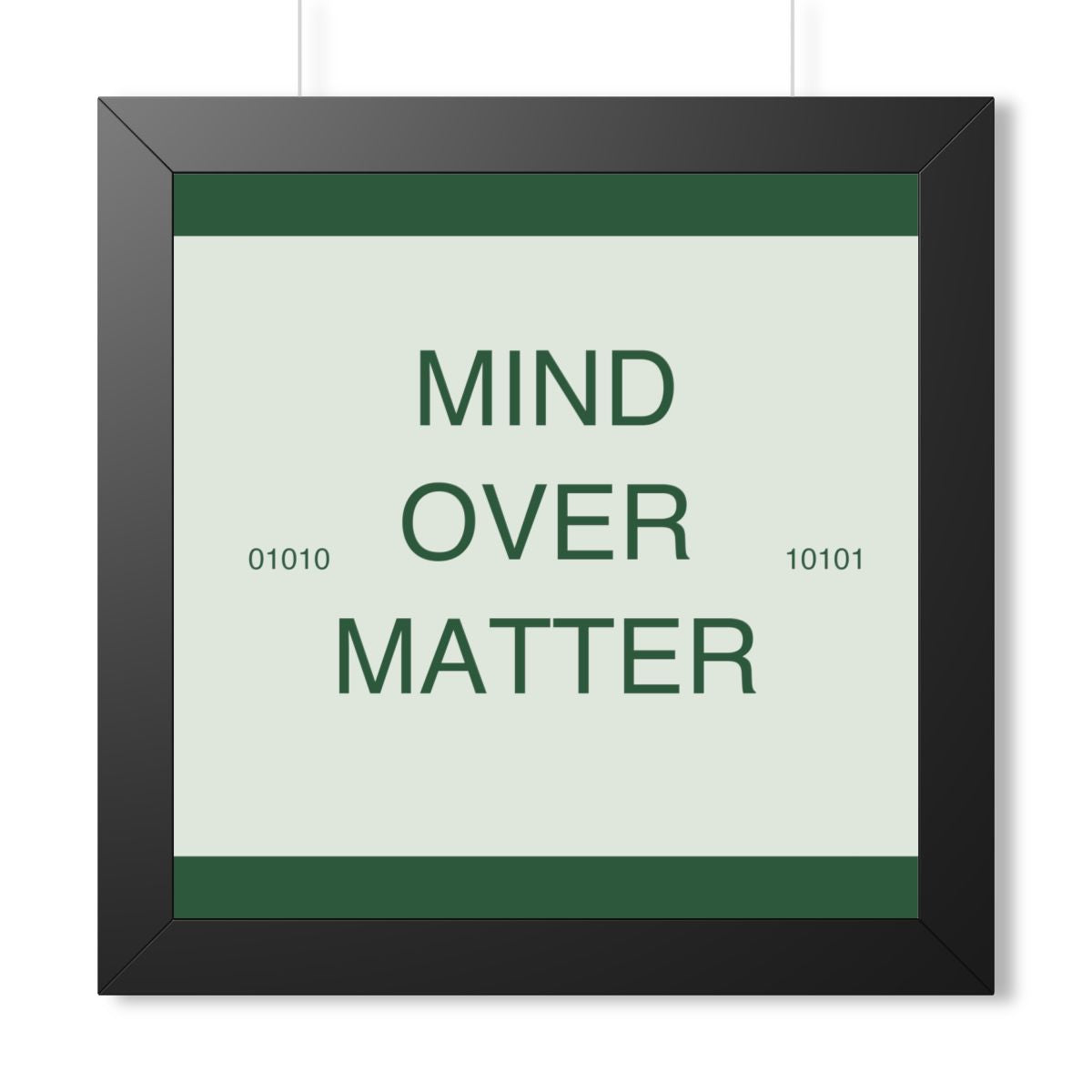 MINDSET - Framed Vertical Poster