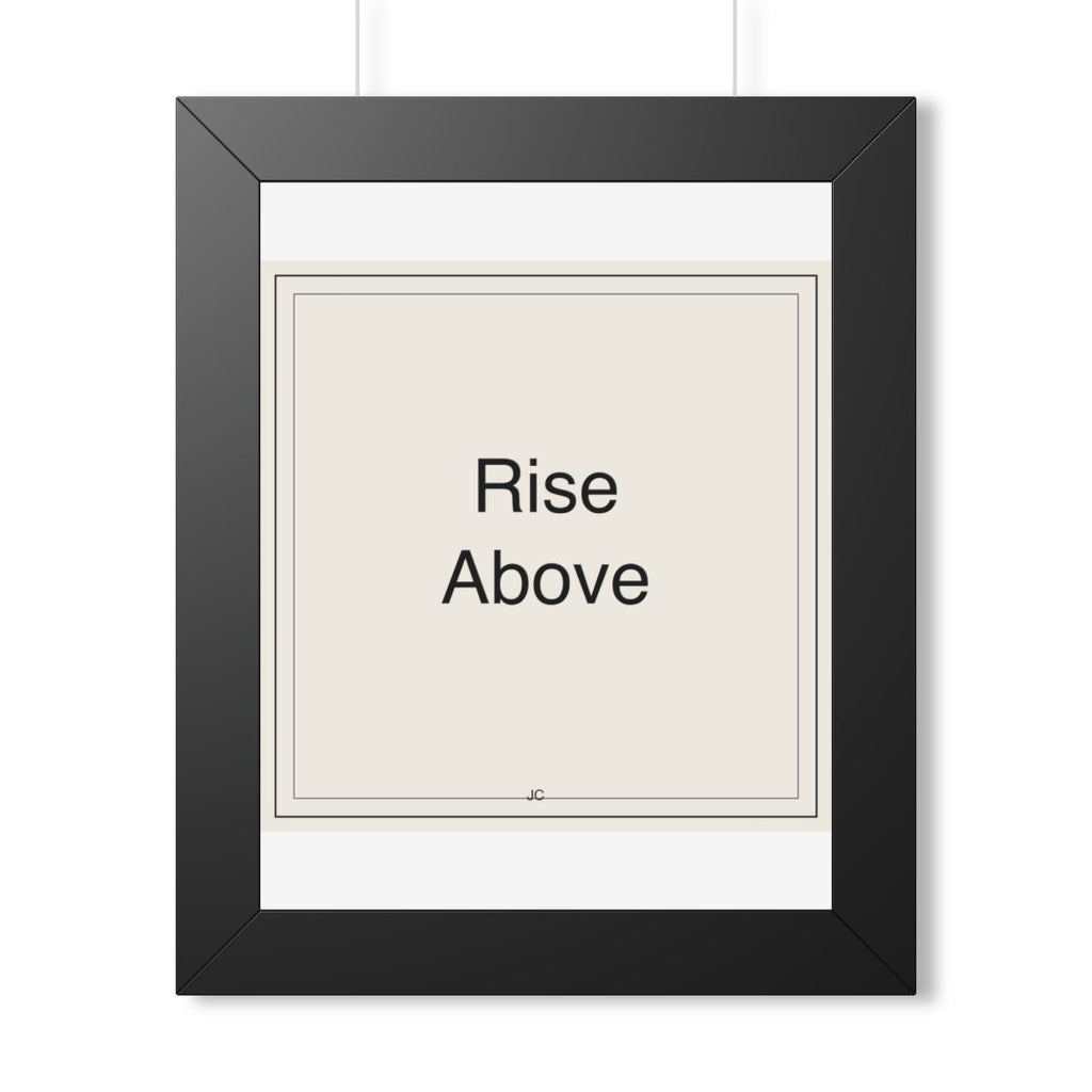 MINIMAL SUNRISE - Framed Vertical Poster