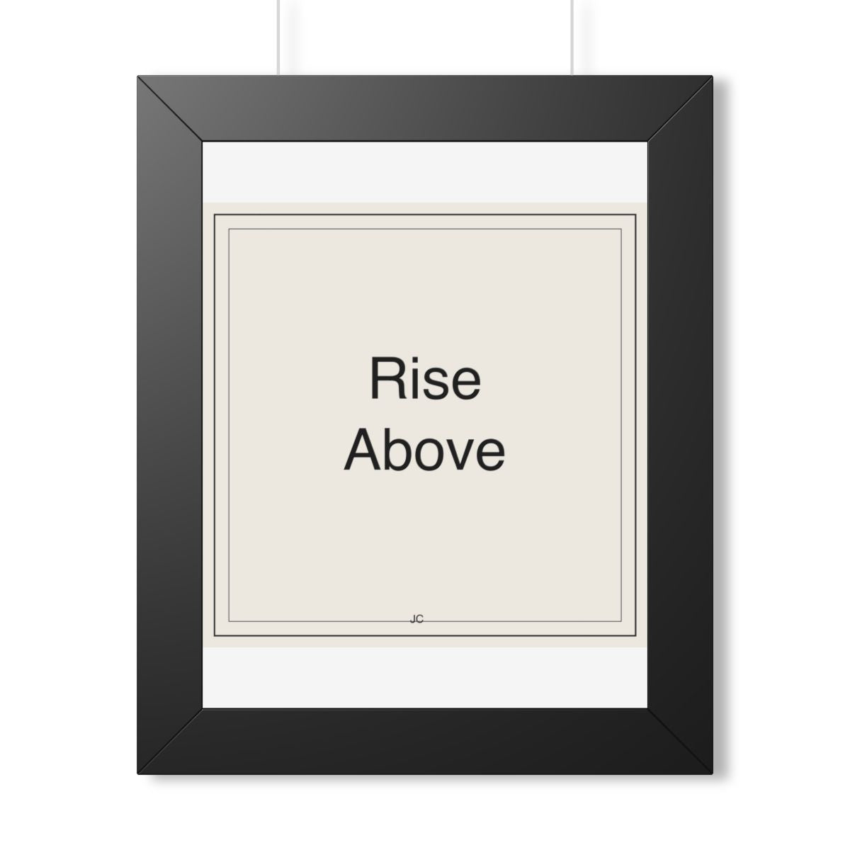 MINIMAL SUNRISE - Framed Vertical Poster