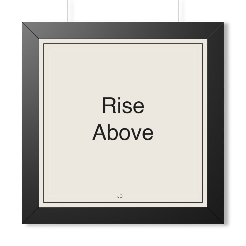 MINIMAL SUNRISE - Framed Vertical Poster