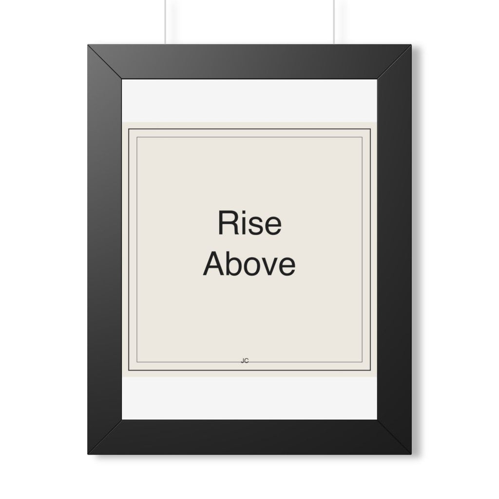 MINIMAL SUNRISE - Framed Vertical Poster