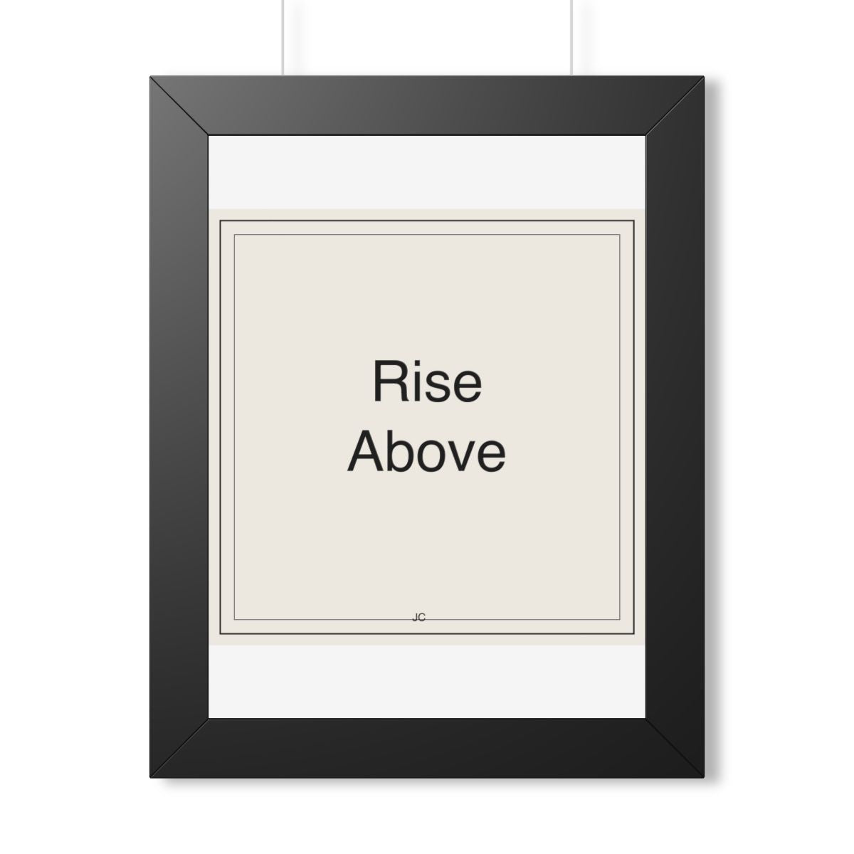 MINIMAL SUNRISE - Framed Vertical Poster