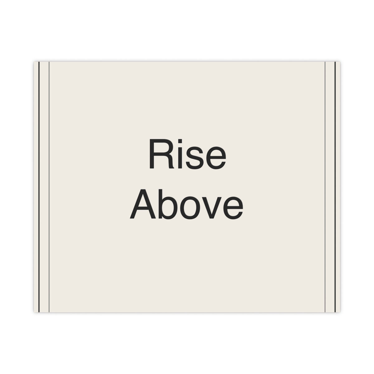 MINIMAL SUNRISE - Matte Poster