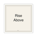MINIMAL SUNRISE - Square Sticker