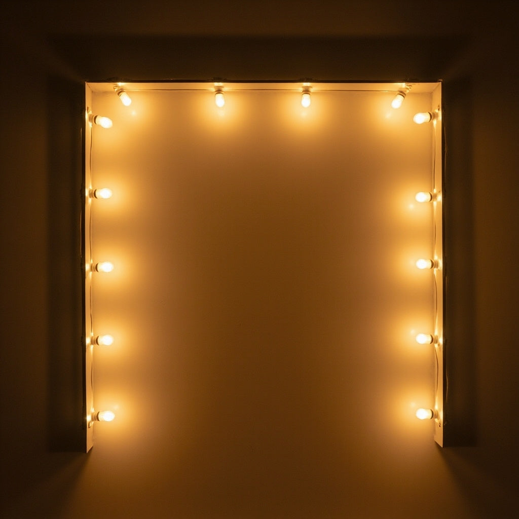 Outdoor String Lights Edison Bulbs 25ft