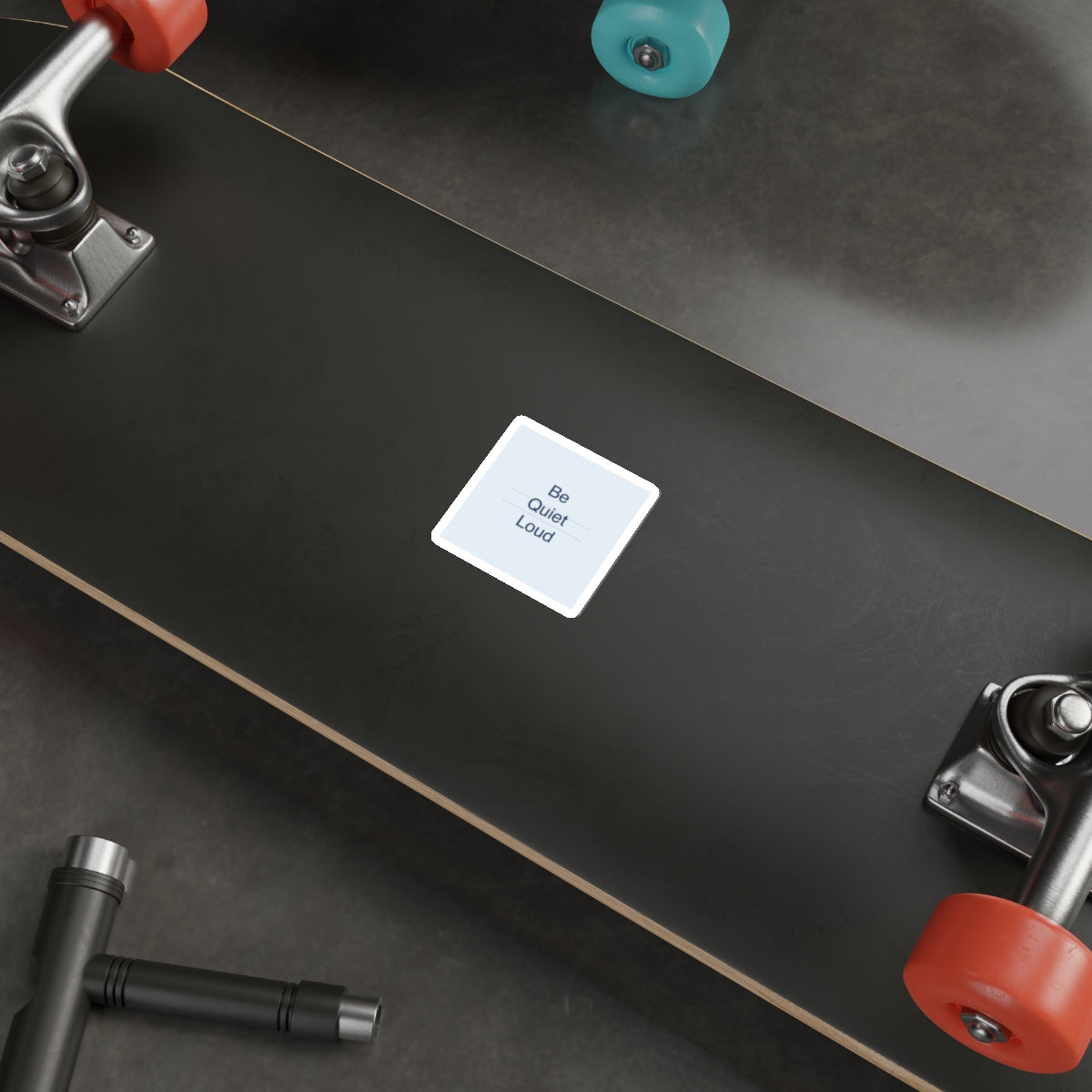 QUIET LOUD - Die-Cut Sticker