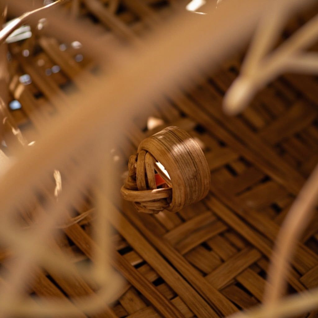 Rattan Wicker Basket Set 3 Piece Storage