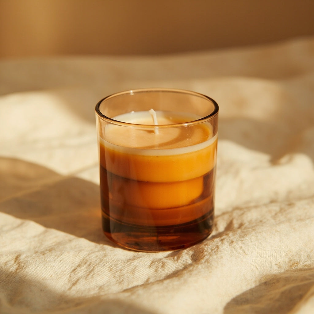 Scented Soy Candle 8oz — Hand-Poured, Cotton Wick - Hearth & Hide