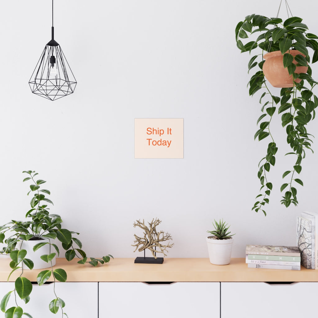 SHIP IT - Matte Poster