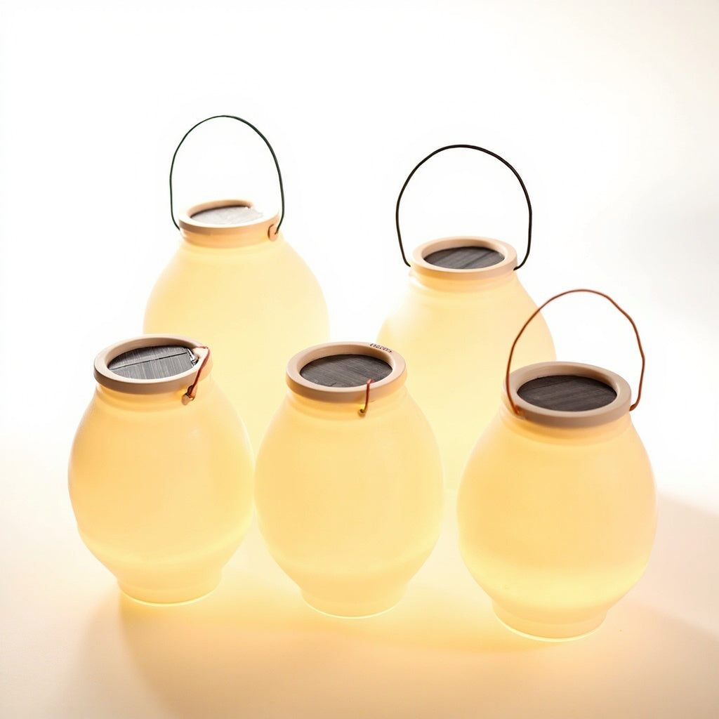 Solar Lantern Garden Lights Set of 4