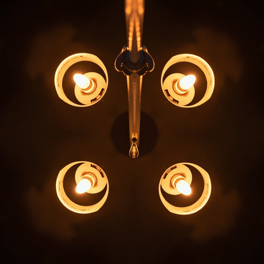 Solar Lantern Garden Lights Set of 4