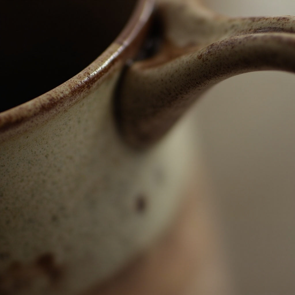 Stoneware Coffee Mug 14oz Speckled