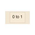 ZERO TO ONE - Bumper Sticker